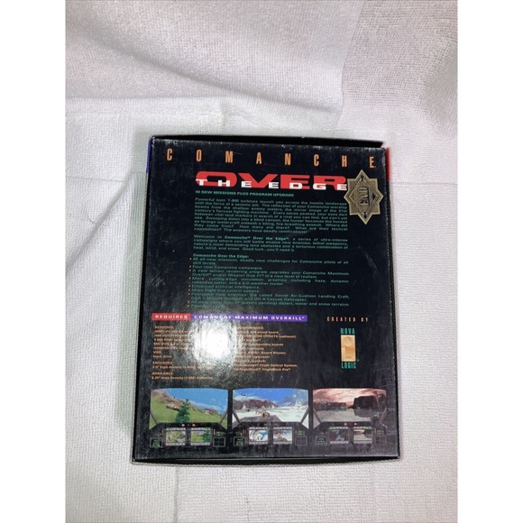 Comanche: Over the Edge IBM floppy disk Maximum Overkill 40 add-on missions - Picture 7 of 16